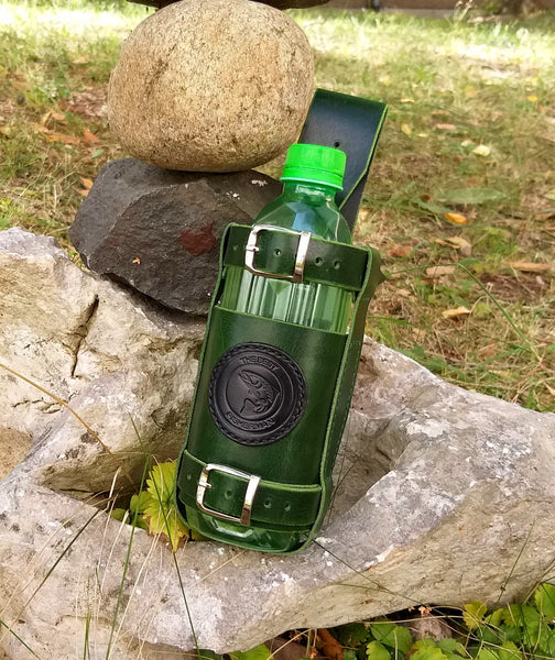 Leather Bottle Belt Holster (BBH006)