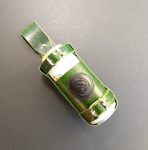 Leather Bottle Belt Holster (BBH006)