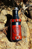 Leather Bottle Belt Holster - "The Best Fisherman V2"