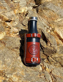 Leather Bottle Belt Holster - "The Best Fisherman V2"