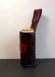 Leather Bottle Belt Holster - "The Best Fisherman V3"