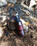 Leather Bottle Belt Holster - "The Best Fisherman V3"