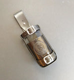 Leather Bottle Belt Holster - "The Best Fisherman V4"