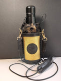 Leather Bottle Holder with Crossbody Strap (TBHCS004)