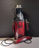 Leather Bottle Holder with Crossbody Strap (TBHCS008)