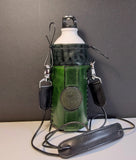 Leather Bottle Holder with Crossbody Strap (TBHCS001)