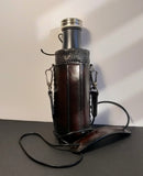 Leather Bottle Holder with Crossbody Strap (BHCS003)