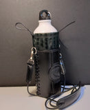 Leather Bottle Holder with Crossbody Strap (TBHCS003)