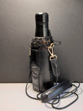 Leather Bottle Holder with Crossbody Strap (TBHCS011)